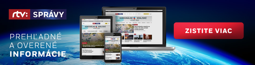 Spravodajský web RTVS na desktope