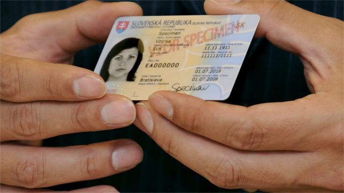 Slovakia to introduce electronic identity cards and driver's licenses by 2025