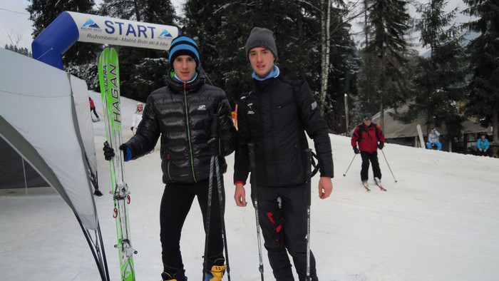 Skialpinistický testovací deň na Malinom Brde