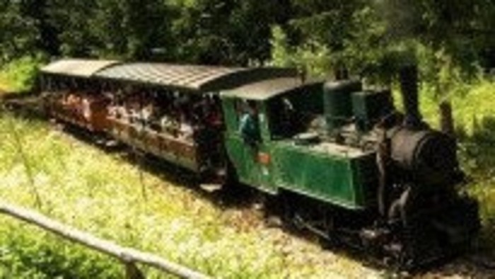 El ferrocarril de montaňa y el museo de Vychylovka