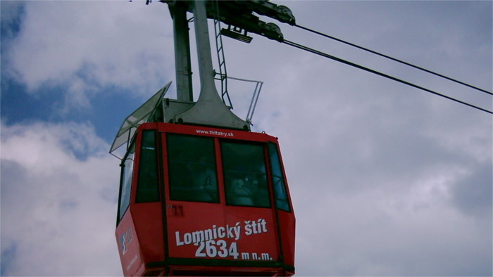 80 años del teleférico del pico de Lomnický štít