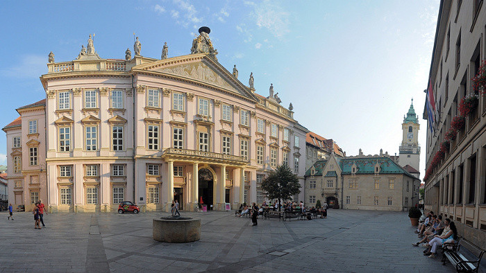 El Palacio Primacial de Bratislava