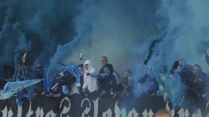 Ein aufregendes Fußballspiel