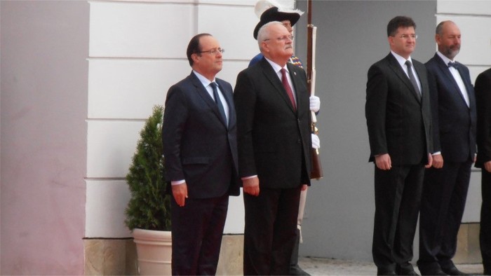 Visite officielle du Président François Hollande à Bratislava, Slovaquie