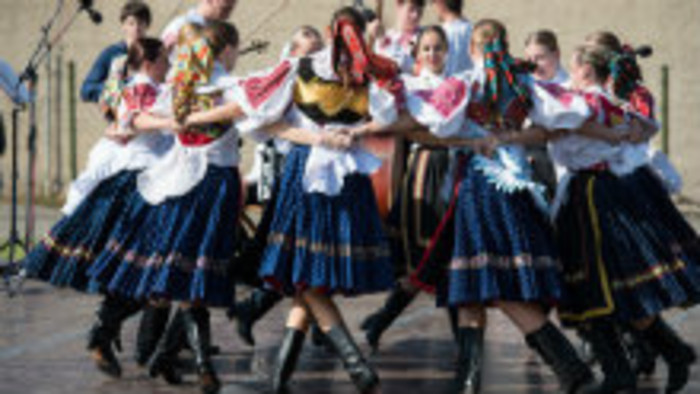 Folklórny súbor Devín z Bratislavy na letných festivaloch