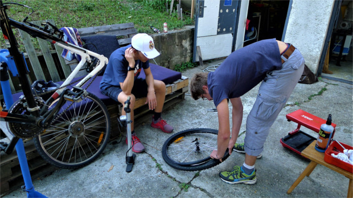 Fahrradwerkstätte als Impuls für die lokale Gemeinschaft