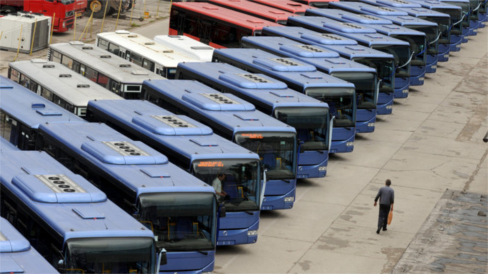 Corona-Pandemie: Busverkehr stark betroffen 