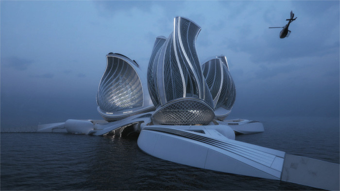 The 8th Continent: Ocean cleaning station designed by Slovak architect