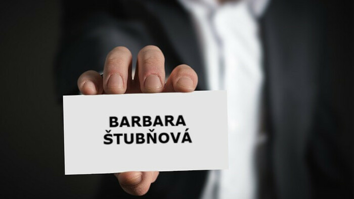 Nie som Barbar (...s Barbarou) / Vizitky