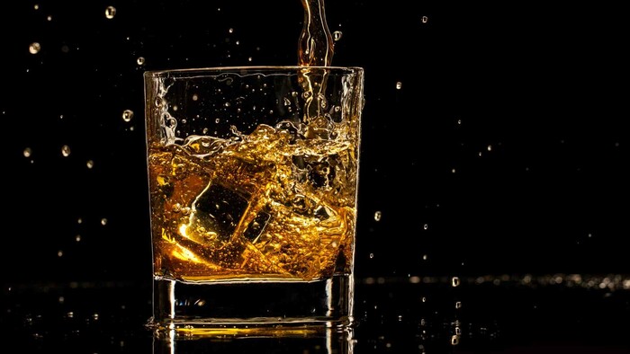 Huba ktorá sa živí výparmi z whiskey