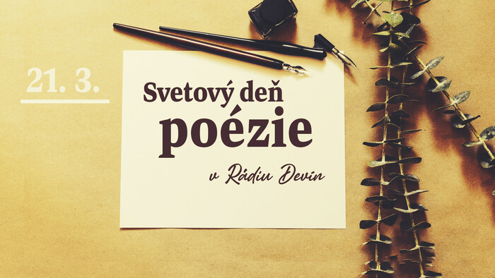 Svetový deň poézie v Rádiu Devín