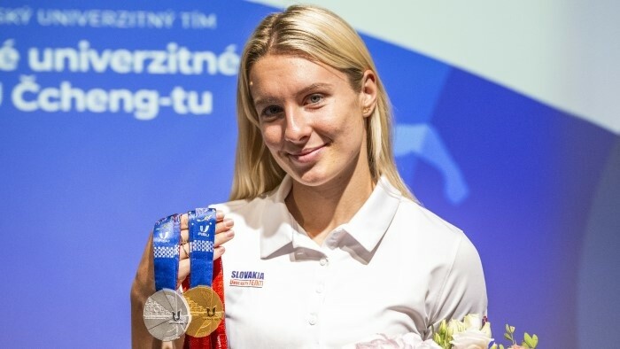 Leichtathletin Forsterová feiert Erfolg bei Welthochschulspielen