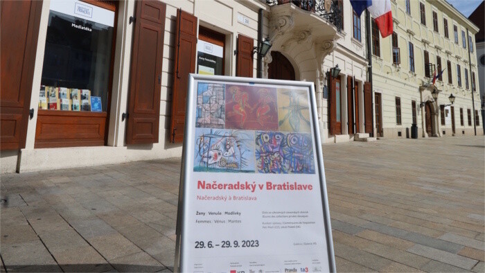 « Jiří Načeradský à Bratislava » dans la Galerie de l’Institut français 