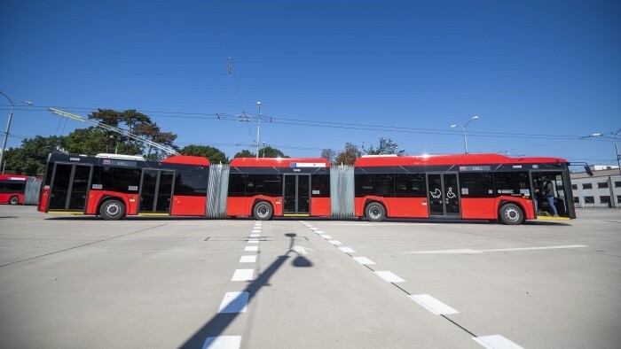 Bratislava welcomes its first mega trolleybus