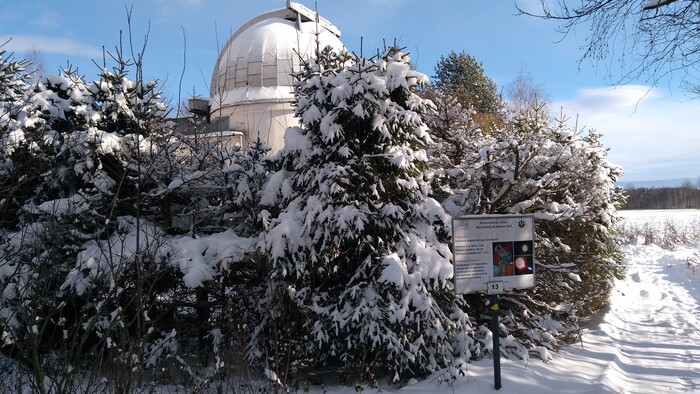 Na Astronomickom náučnom chodníku v Starej Lesnej