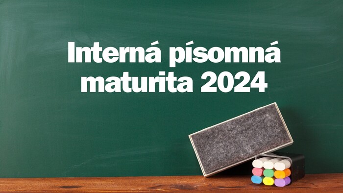 Interná písomná maturita 2024