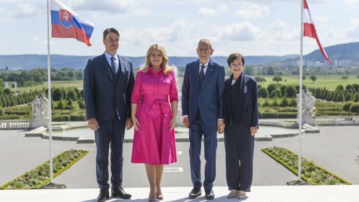 President Čaputová praises excellent Slovak-Austrian relations during farewell visit