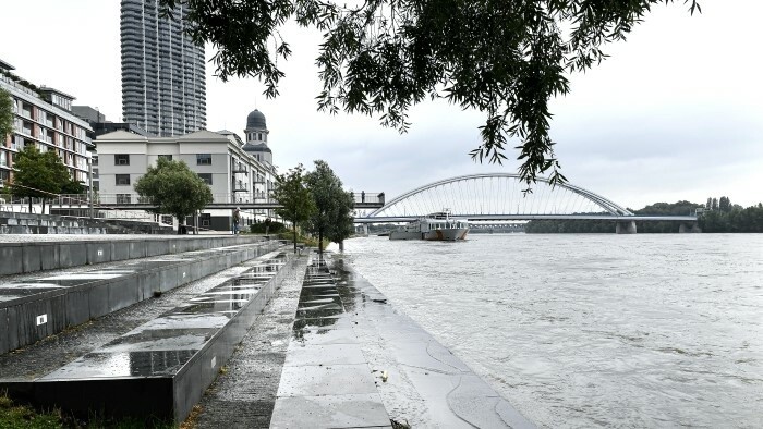 Le Danube en crue