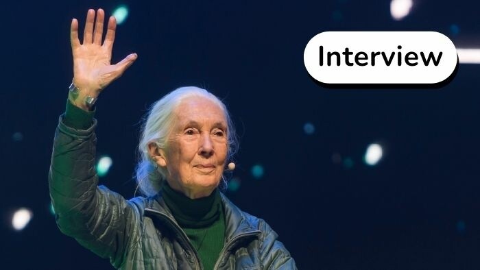 Jane Goodall in Bratislava