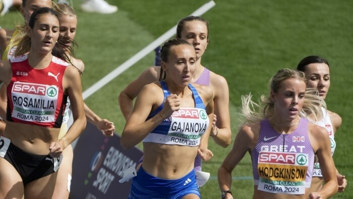 Gabriela Gajanová vo finále európskeho šampionátu