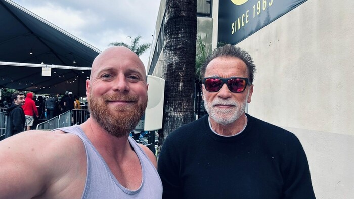 Tvorcovia našej športovej relácie si v Amerike zacvičili s Arnoldom Schwarzeneggerom
