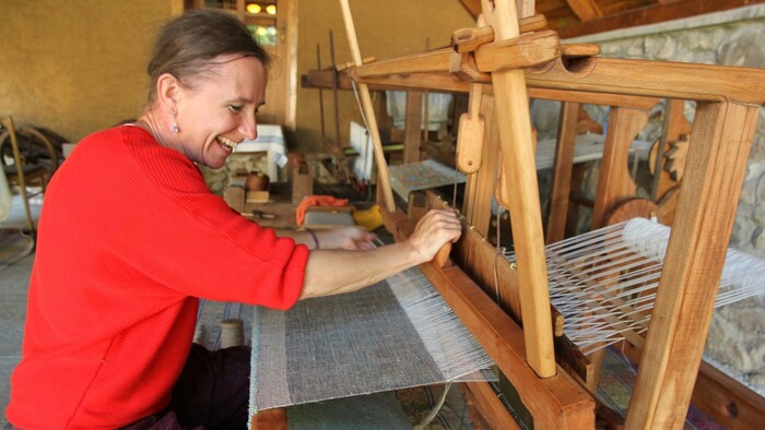 Remeselný kurz v Dome tradičného ľudového tkania v Kokave nad Rimavicou