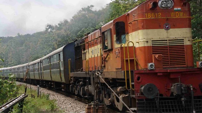 Cesta indickým vlakom
