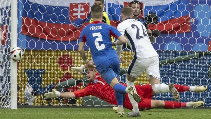 Slowakische Fußballnationalmannschaft im Achtelfinale ausgeschieden 