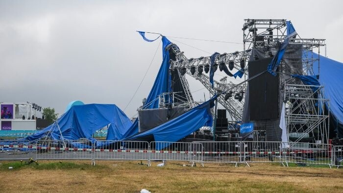 Pohoda festival ends prematurely after a severe storm and a tent collapse