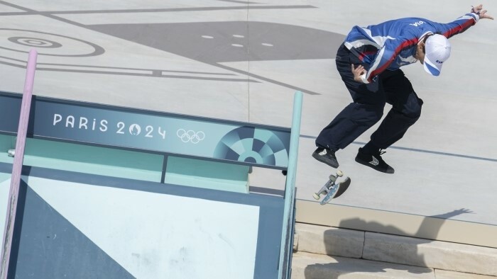 Pas de podium pour le skateur slovaque Richard Tury