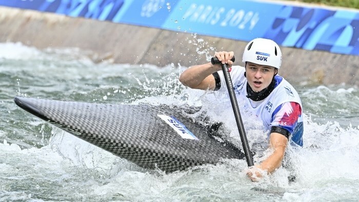 JO 2024-Slalom aquatique: Zuzana Paňková 4ème 