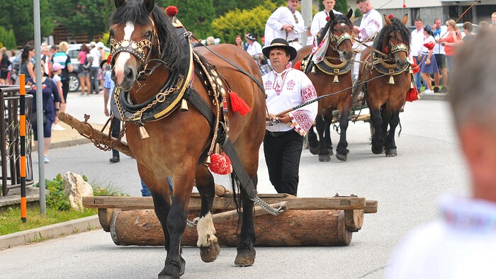 Folklórne slávnosti v obci Liptovská Teplička