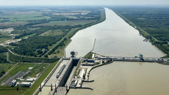 Ministertreffen zum Wasserkraftwerk Gabčíkovo