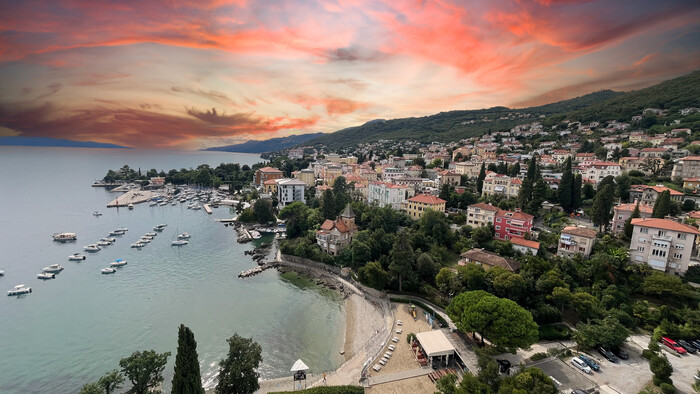 Opatija: Miesto prvých turistov