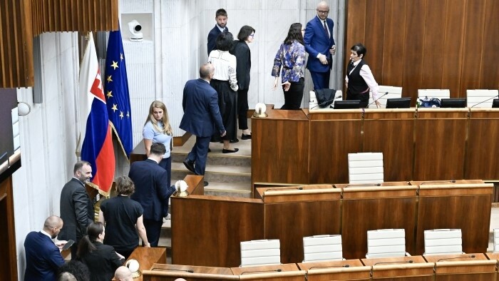 Michal Šimečka n’est plus vice-président du parlement