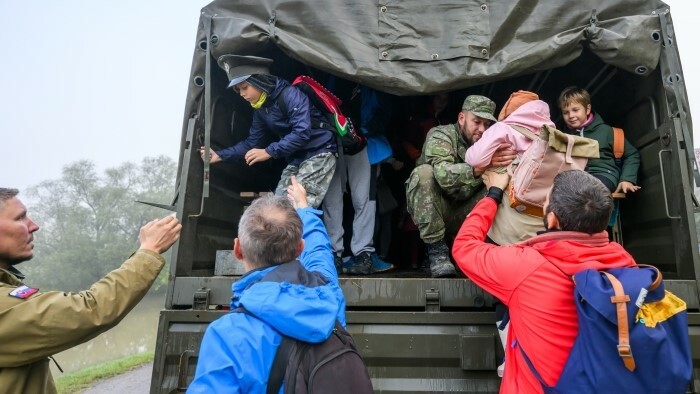 Streitkräfte wegen Hochwasser im Einsatz