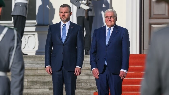 Präsident Pellegrini zu Besuch in Berlin 