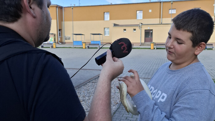 Roman žije s hadmi už od svojich štyroch rokov