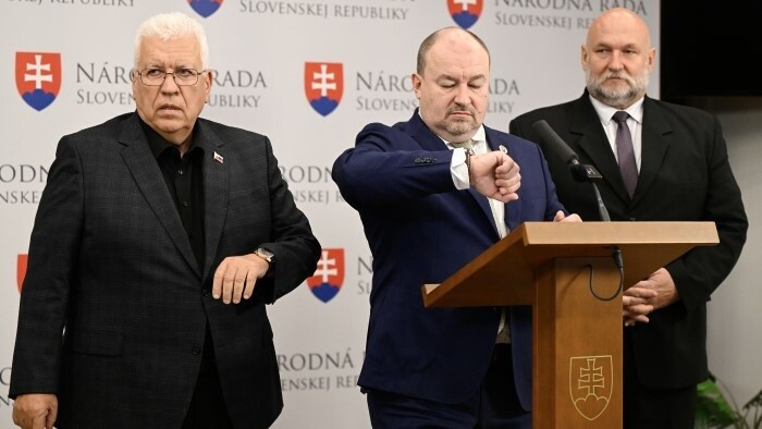 Abgeordnete um Rudolf Huliak boykottieren Abstimmung im Parlament