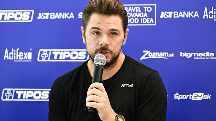 TENIS: Švajčiar Stan Wawrinka v Bratislave