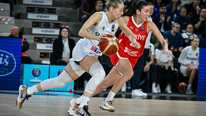 BASKETBAL: Slovenské basketbalistky nestačili na Turecko