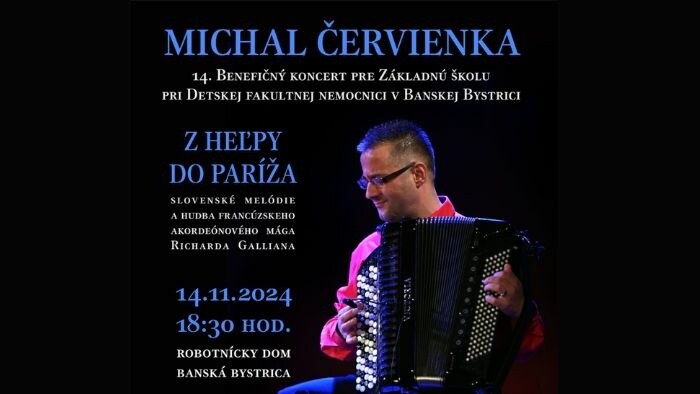 14. benefičný koncert Michala Červienku 