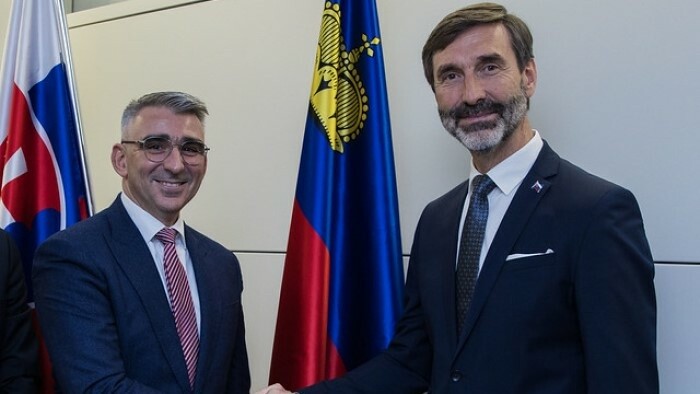 Außenminister Blanár in Liechtenstein