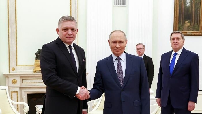 Premier Fico holds talks in Moscow with President Putin