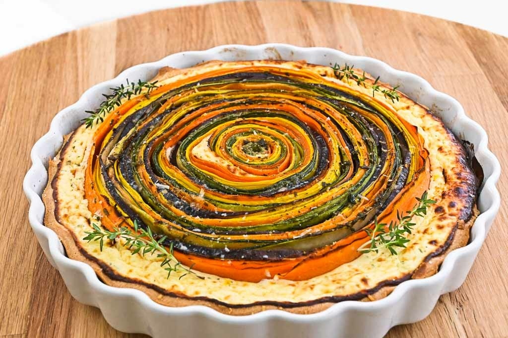 Recept na zeleninový quiche zo šou Pečie celé Slovensko.