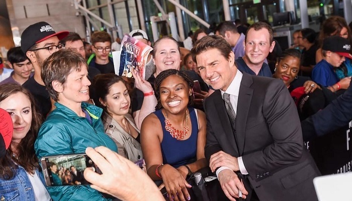 Tom Cruise a fanúšikovia