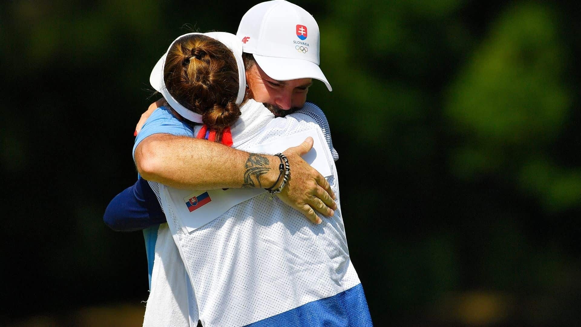 Rory Sabbatini a jeho manželka Martina